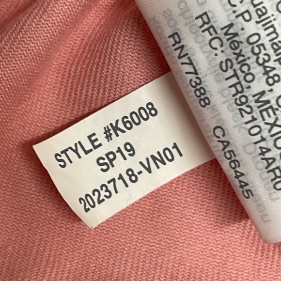 MADEWELL Light Pink High Rise PullOn Shorts Style K6008 Size Small - Picture 7 of 7